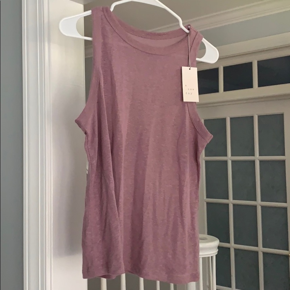A New Day linen tank